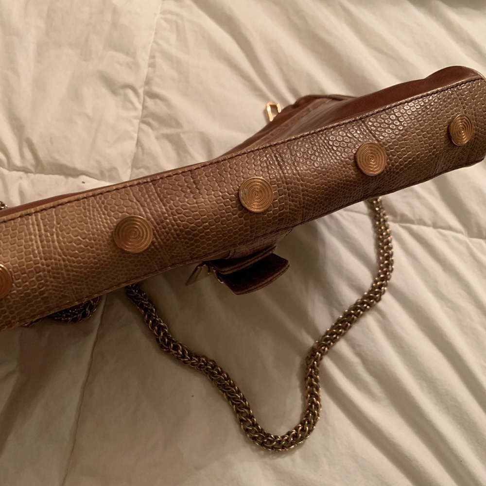 Rebecca Minkoff Python Skin Leather Shoulder Bag - image 7